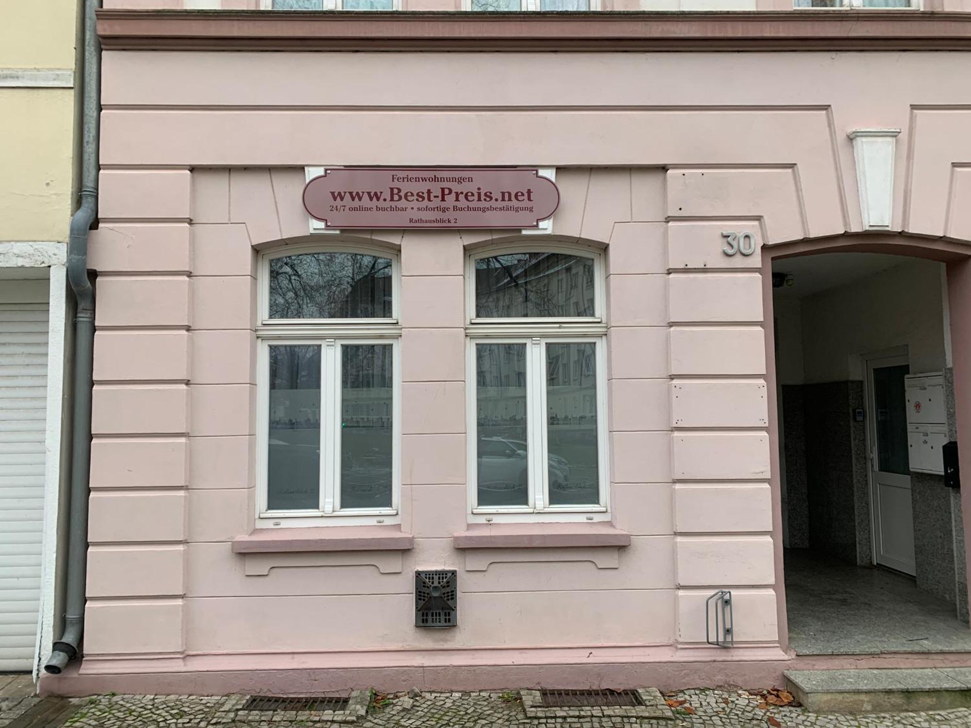 Best-Preis Fewo Rathausblick 2 - Zentrale Lage In Wittenberge - 2 Personen - Einzelzimmer - Vollausstattung - Wlan / Prime & Self-Check-In Kültér fotó